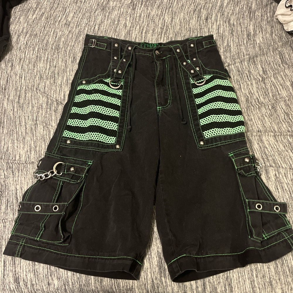Tripp nyc fishnet shorts S